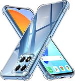 Techsuit Hoesje Geschikt voor HONOR X6/X8 5G/70 Lite - Shockproof Silicone Back Cover - Transparant