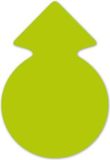 Folia Neon pijlen van karton (20 stuks)