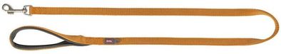 Trixie Hondenriem - Robuust Singelband 100x2.5 cm - Neopreen Handvat, Oogje voor Penning