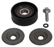 Japanparts RP-514 Doorbuiging/geleidepoelie, v-geribbelde riem