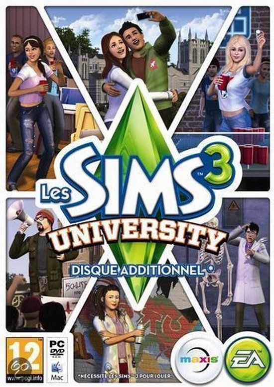 Electronic Arts The Sims 3 University Life (FR)