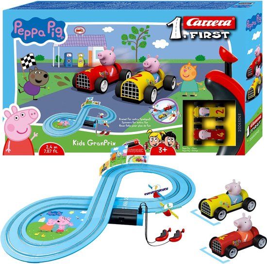 Carrera FIRST - Peppa Pig - Kinderen GranPrix racebaan