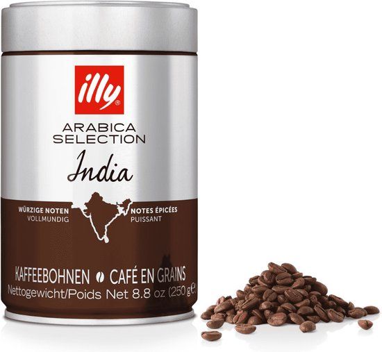 Illy Koffiebonen Arabica Selection India - 250g