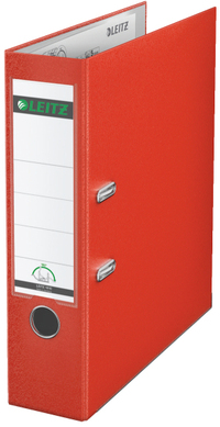 Leitz 180° Lever Arch File A4 Red Plastic