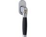 Intersteel Poignée de fenêtre Ton 222 verrouillable sur rosace ovale chrome/bois d'ébène