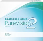 PureVision 2 - 6 pack - Maandlenzen - BC 8.60 - Contactlenzen