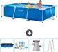 Intex Rechthoekig Frame Zwembad - 260 x 160 x 65 cm - Blauw