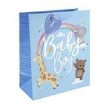 Eurowrap 35389-2C - Baby Boy, sac large 26,5x14x33 cm - PAQ DE 6