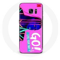Maniacase Hoesje voor Samsung Galaxy S7 Poursuis Tes Rêves Mía Cáceres Go! leef je eigen