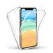 Evetane Beschermhoes compatibel met iPhone 11 360, voorzijde, robuust, transparant
