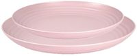 Plasticforte set de camping assiettes - roze - kunststof - 12 pièces