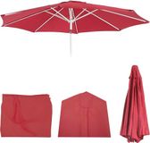 Merkloos Vervangende Parasolhoes Ø 3m - Rood