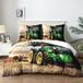 TRANKIELO® Microvezel Beddengoed Set 220x240 cm Kinderen Ademend Allergievriendelijk Inclusief 2 Kussens 65x65 cm