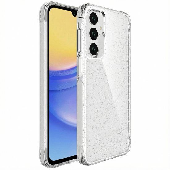 imoshion Glitter Backcover 2.0 Zilver voor Samsung Galaxy A16 / A26