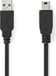 Nedis Câble USB - USB 2.0 vers Mini-USB - 5 mètre - Noir