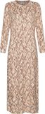 Pastunette - Nachthemd Lang - Mirage - Fleece - Bruin/Beige - Maat 48