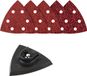 Wolfcraft 6-delige multitool schuurset voor hout