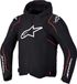 Alpinestars Zaca V2 wasserdichte Motorrad Textiljacke - Schwarz/Rot - Größe 4XL