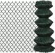 vidaXL Gaashek 0,8x15 m staal groen
