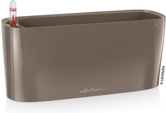 Lechuza - Delta Premium 10 Taupe hoogglans ALL-IN-ONE