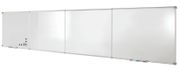 MAUL Whiteboard 90 x 120 cm Kunststof Magnetisch Aluminium Frame Grijs/Wit