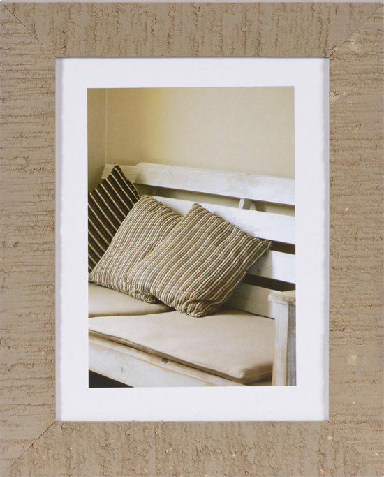 Henzo Driftwood Fotolijst - 15x20 cm - Beige - Hout