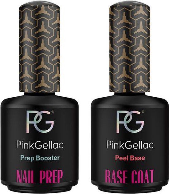 Pink Gellac Peel Base & Prep Booster Gellak - 15ml - Gel Nagellak - Transparant - Vegan