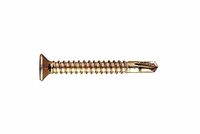 Index p403925 - schroef voor timmerproduct PVC bi-chroom staal 3,9 x 25