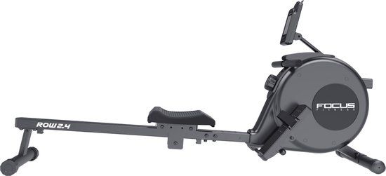 Focus Fitness Row 2.4 Roeitrainer - 16 Weerstandsniveaus - Zwart