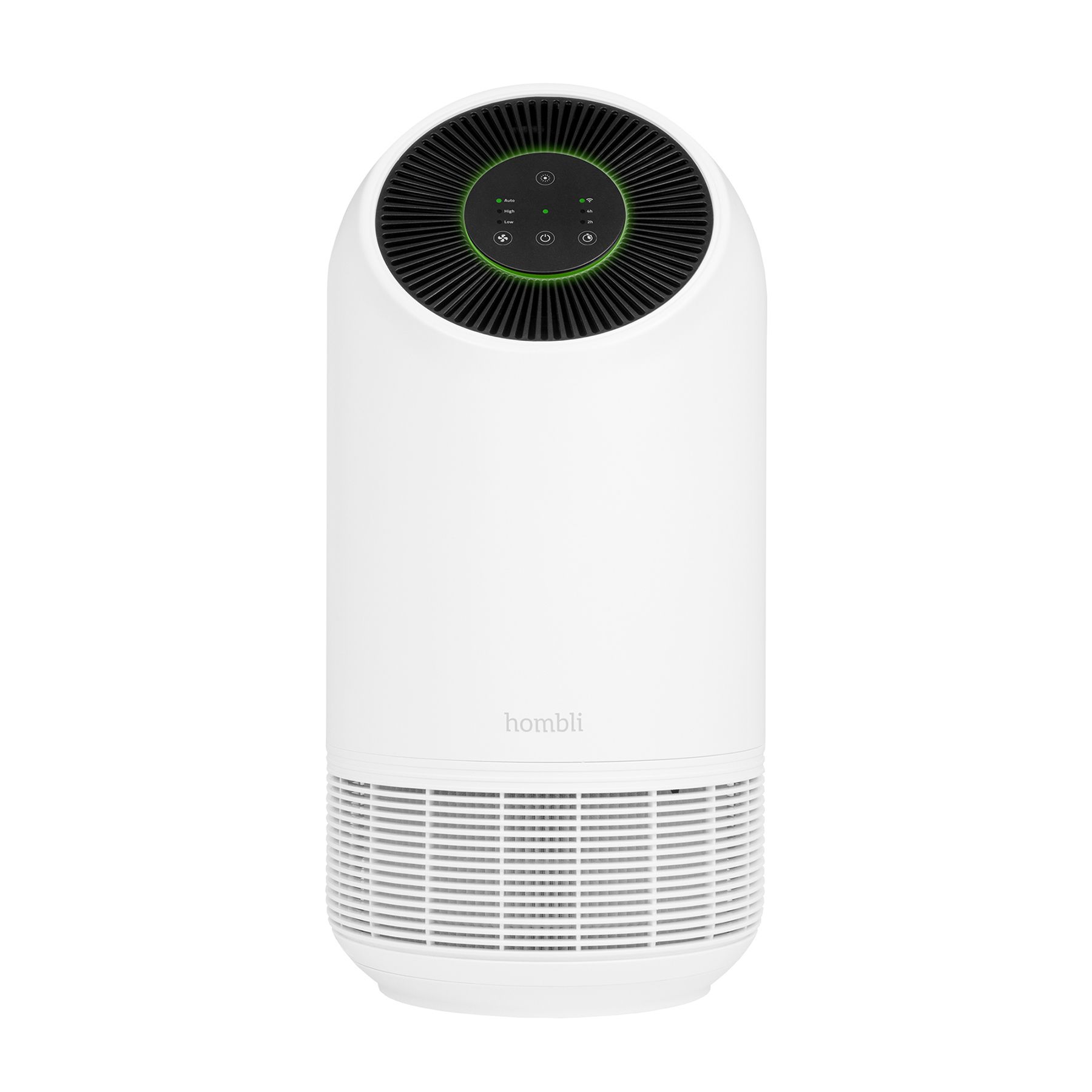 Hombli Smart Air Purifier - HEPA 13 Filter - Wifi - Black/White