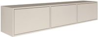 Selsey TV Lowboard - Kasjmier kleur moderne commode TV 150 x 30 x 30 cm (l x p x h) meuble TV pour salon meuble avec abattants Push to Open meuble bas meuble TV suspendu fixation murale