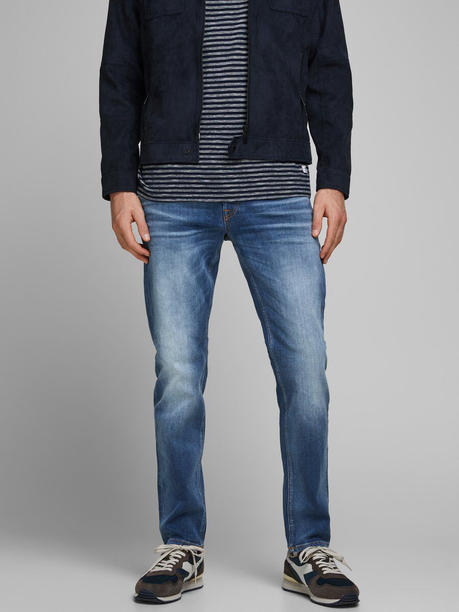 JACK & JONES Mike Original Jos regular fit Jeans - Blue - Size 36