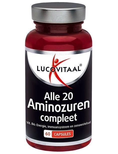Lucovitaal Supplementen Aminozuren Compleet Vitamine B 6 60 capsules