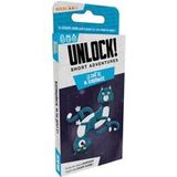 Asmodee - Unlock! Short Adventures - De kat van M.Schrödinger - Space Cowboys - Onderzoeksspel - Escape Game - Coöperatief spel vanaf 10 jaar - 1 tot 6 spelers - 45 minuten - in het Frans