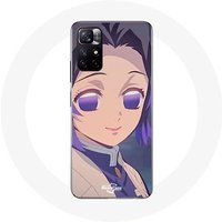 Maniacase Etui voor Xiaomi Redmi Note 11s 5G Shinobu Kocho Kimetsu no Yaiba Manga