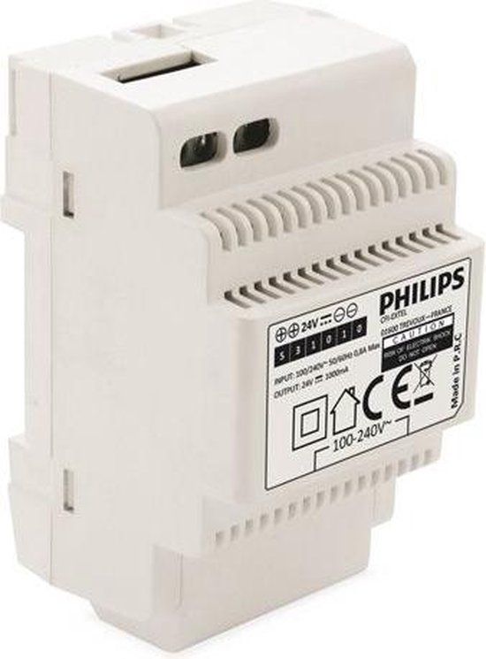 Philips 531010 DIN-rail netvoeding voor Video-deurintercom - Wit