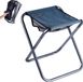 Bol Tabouret pliant tabouret de camping léger pliant tabouret de pêche pique-nique randonnée voyage (bleu 36 x 33 x 40 cm)