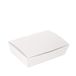 60 Thepack 60 stuks - dozen "Lunch Box" deksel 'Thepack' 230 g/m2, 21 x 18 x 5,5 cm, wit, golfkarton, nano-micro
