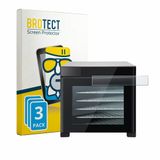 BROTECT - Screenprotector voor Cosori CP267-FD - Folie Beschermfolie Beschermglas matte 3 Stuks