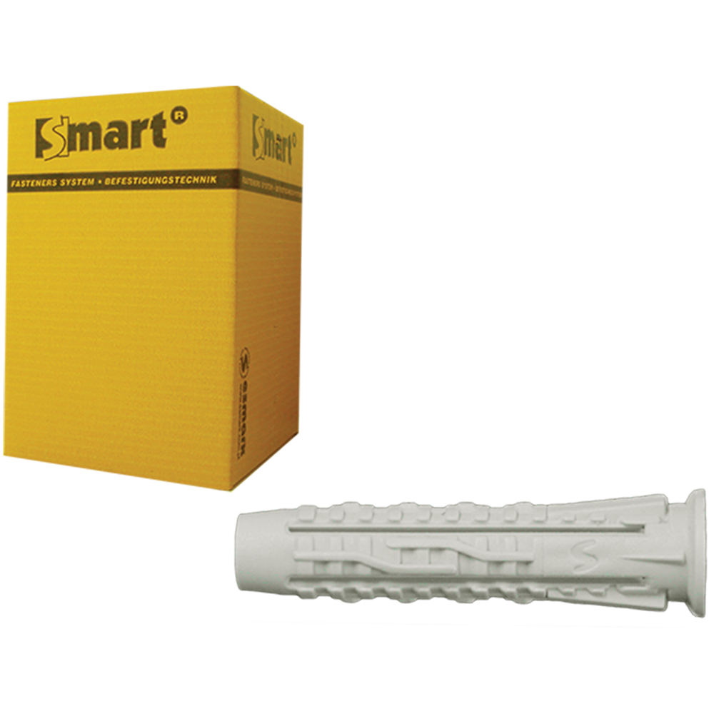 pgb-Europe SMART | Nylon universeelplug SMART "XUP" 8x40 | 200 st SM0XUPN000800403