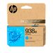 HP 938e EvoMore Originele Cyaan Inktcartridge XL