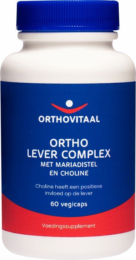 Orthovitaal Ortho Lever Complex - 60 vegicaps - Vegan - Choline for Liver Support