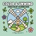 Color & Unwind – A Stress Relief Coloring Book for Teens and Adults: 40 Landscape Designs for Relaxation and Mindful Moments