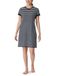 Schiesser Nachthemd 1/2 Arm, 95cm Dames Nachthemd - nachtblauw - Maat S