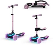 Kinderkraft RAKET UP 2-in-1 Loopfiets en Driewieler Step - Roze