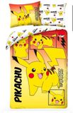 Pokémon Pikachu Dekbedovertrek 140 x 200 cm (70 x 90 cm)