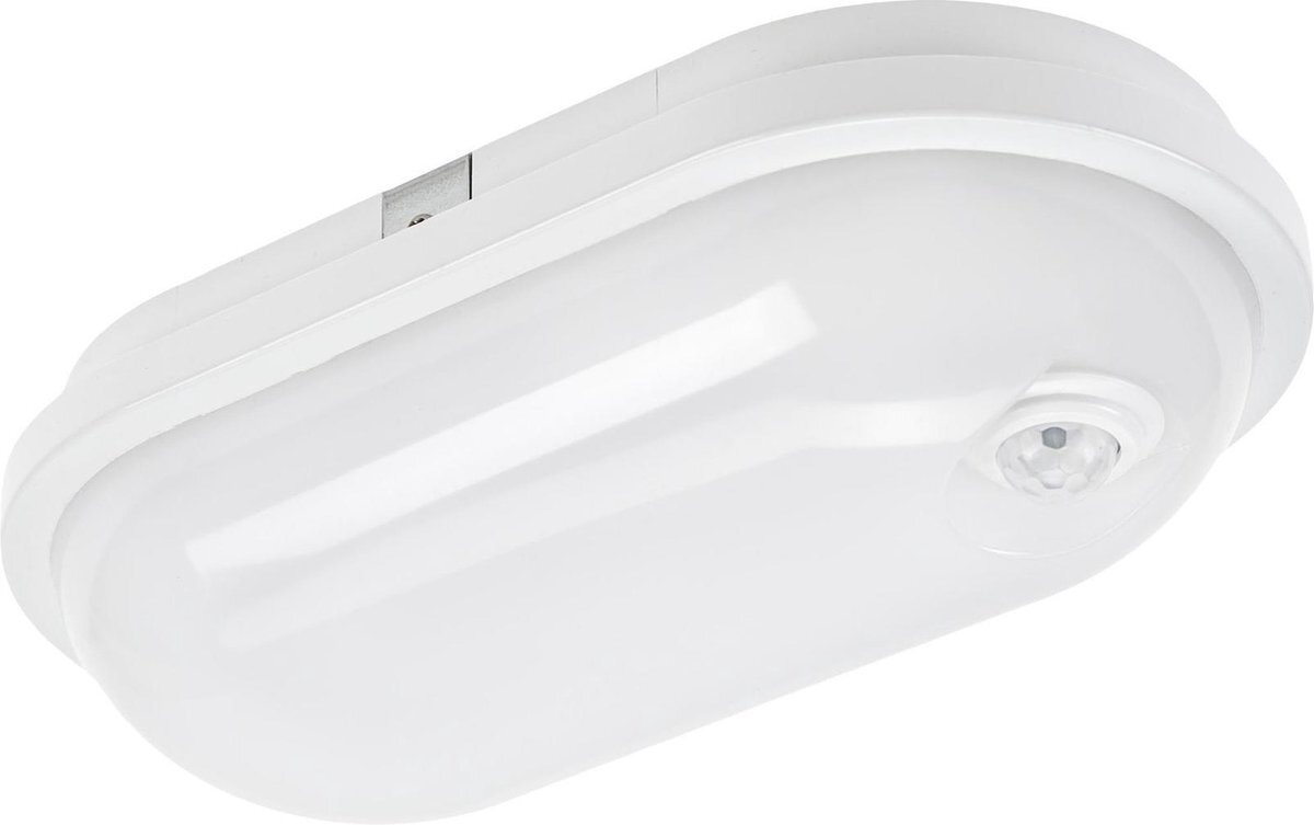 SpectrumLED LED opbouwlamp Ovaal met sensor - 20W 4000K - IP54 spatwaterdicht