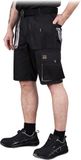 Korte herenshorts zomer, werkshorts, werkbroek, korte werkbroek, m. 6 zakken, herenshorts korte zomerbroek mannen in 4 kleuren & 6 maten, maat: S-3XL