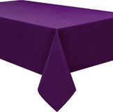 oCreon Nappe de table de qualité Carré 140x180 cm - Violet