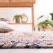 Safavieh Bohemian Indoor Hand Tufted Abstract Collection, ABT340, in Ivory / Charcoal, 60 X 91 cm